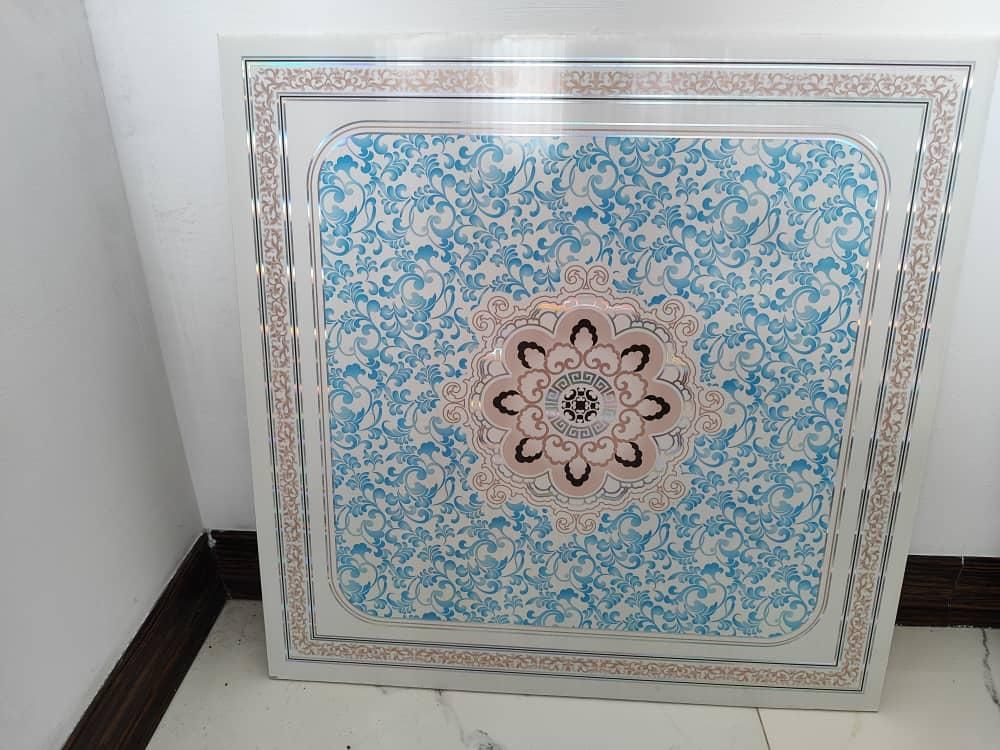 سقف کاذب کناف تایل 60*60 پی وی سی سوراخدار کمپارس|خدمات پیشه و مهارت|علی‌آباد کتول, |دیوار