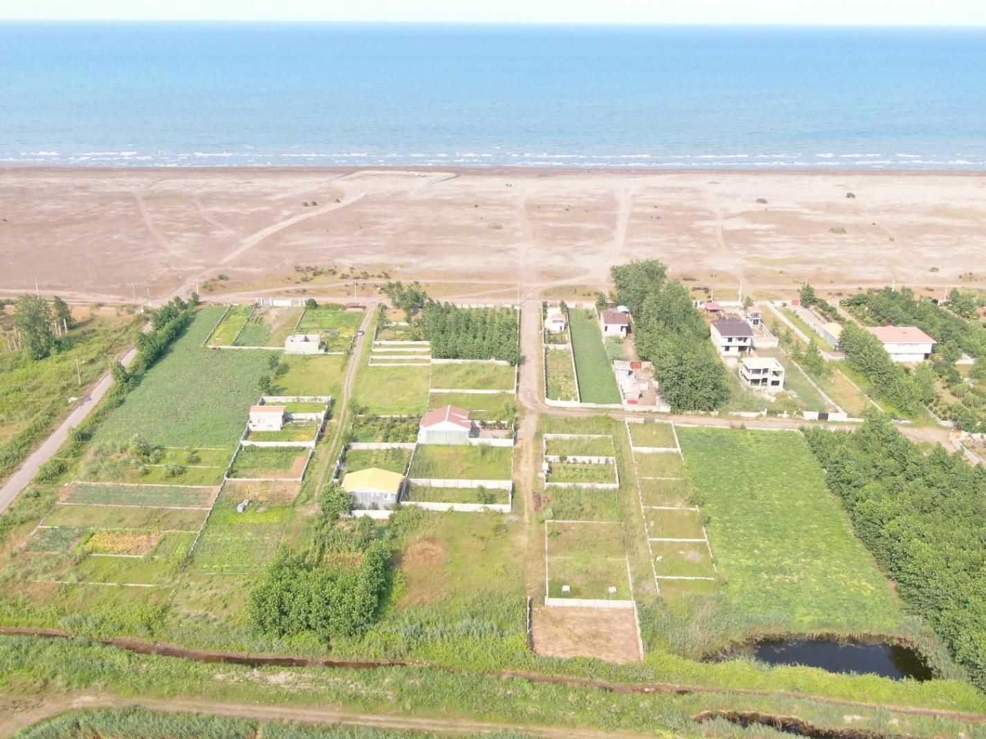 زمین مسکونی داخل ساحل اقسا-طی فقط پ.پ 100 میلیون|فروش زمین و ملک کلنگی|رشت, بازار|دیوار