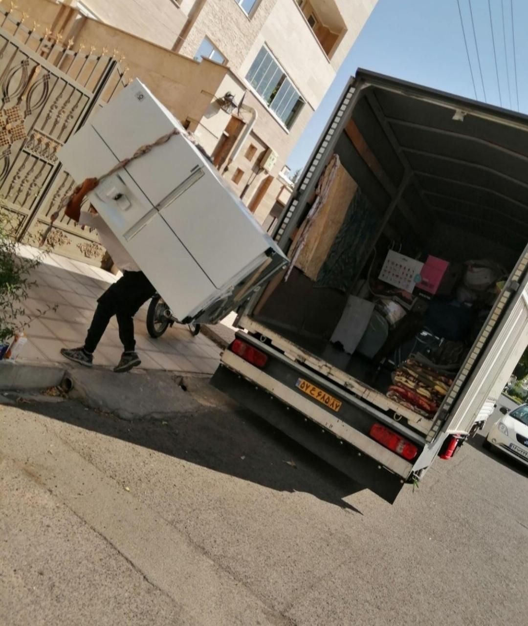 حمل اثاثیه ،بارگیری ،تخلیه، اثاثکشی باماشین وکارگر|خدمات حمل و نقل|کاشان, بازار کاشان|دیوار