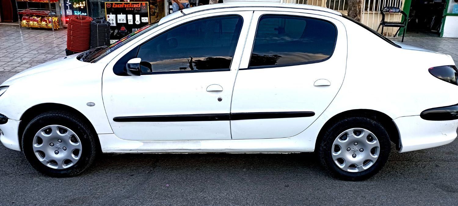 206 sd  v8 بی رنگ|خودرو سواری و وانت|تربت‌حیدریه, شهرک ولیعصر|دیوار