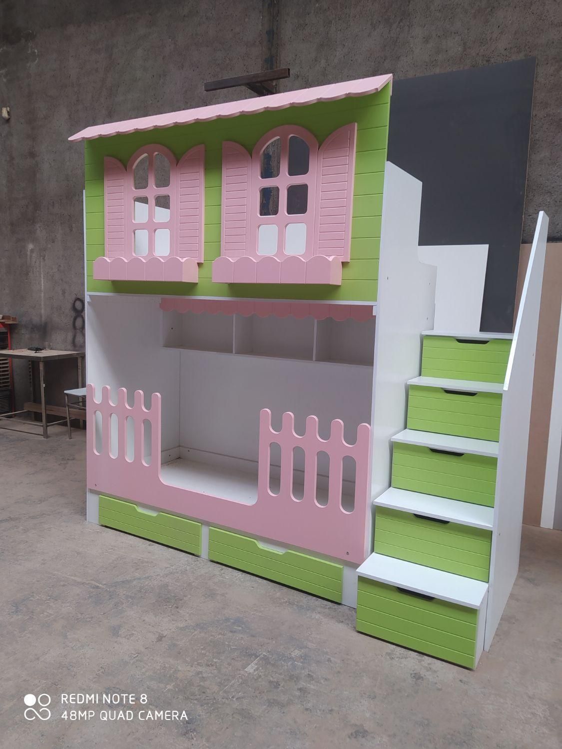 تخت دو طبقه کلبه فانتزی|تخت و سرویس خواب|مشهد, نوید|دیوار