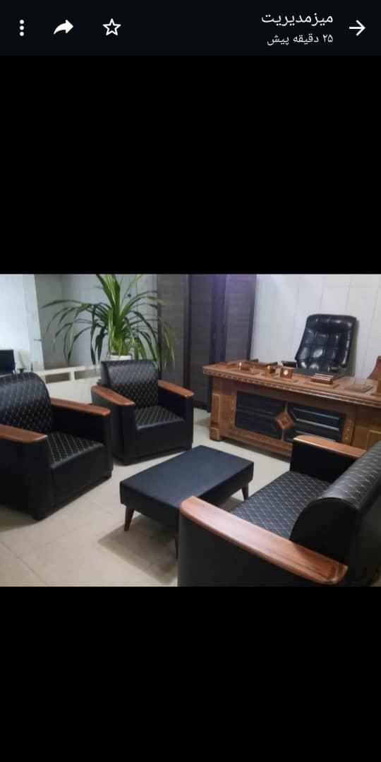 میز مدیریت الیسا/مبلمان اداری چرم/صندلی|دفتر کار|کرج, برغان|دیوار