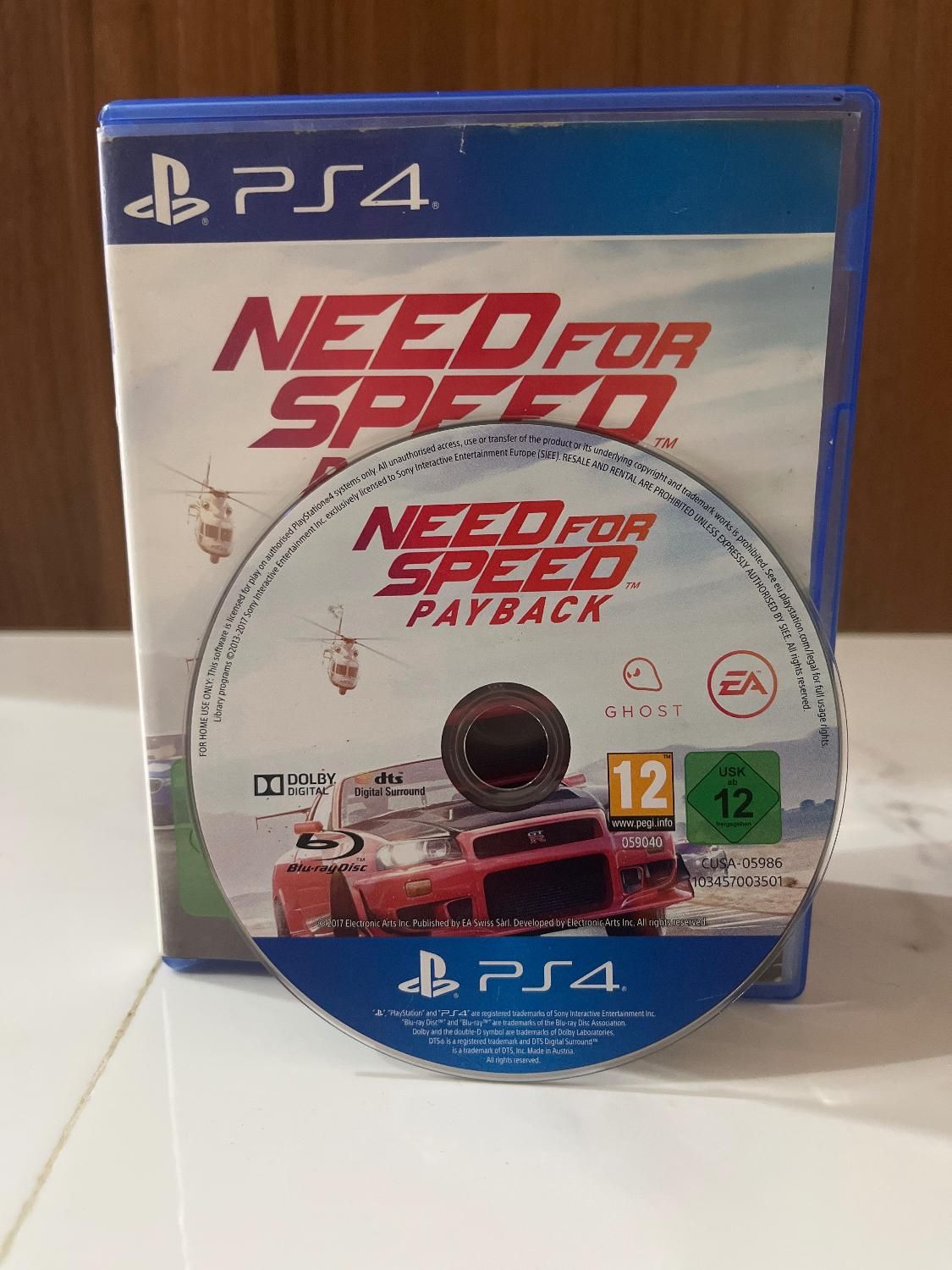 دیسک بازی نیدفور اسپید پی بک برای ps4 و ps5|کنسول، بازی ویدئویی و آنلاین|قم, زنبیل آباد|دیوار