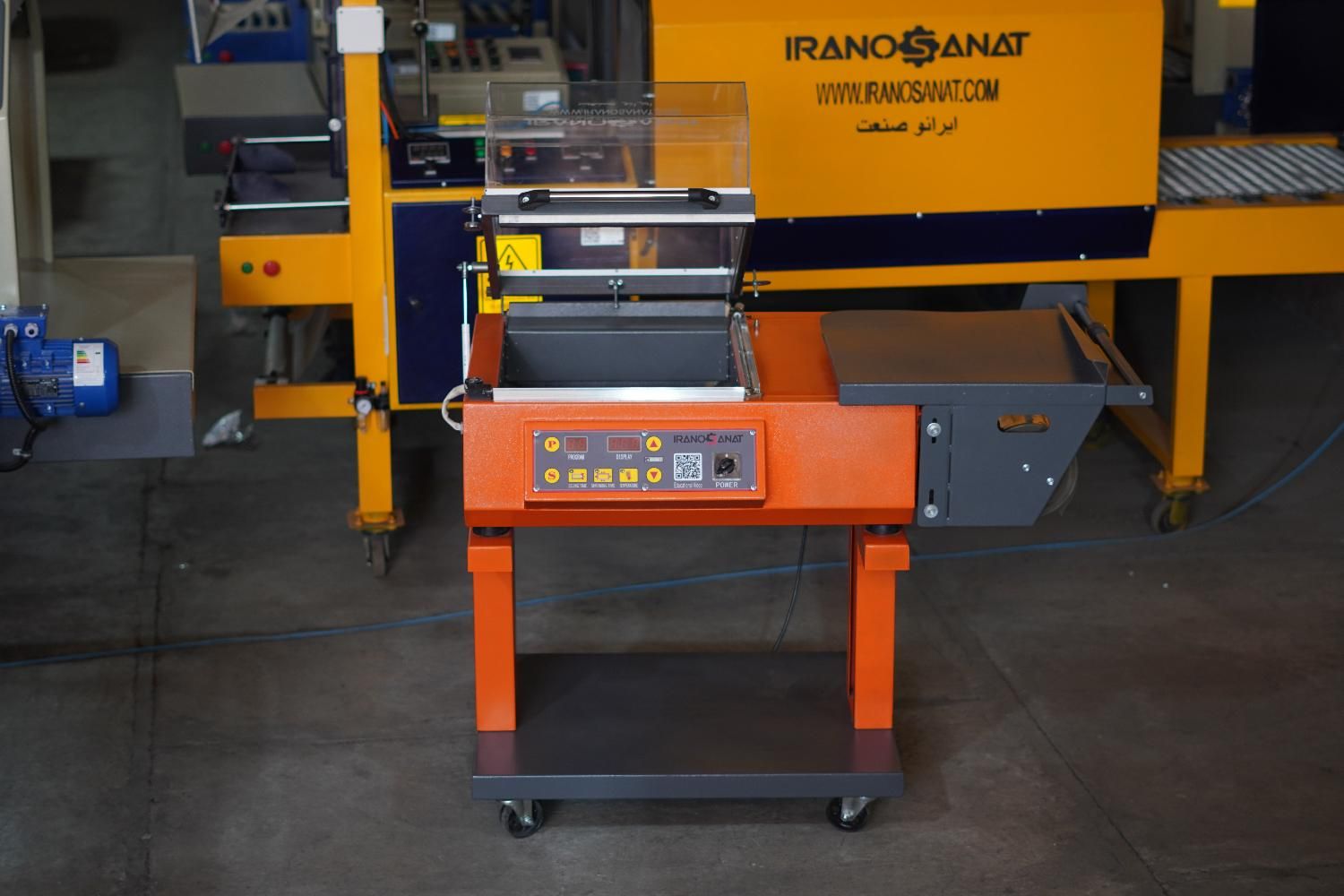 دستگاه شیرینگ پک ES کابینی|ماشین‌آلات صنعتی|اصفهان, سپاهان‌شهر|دیوار