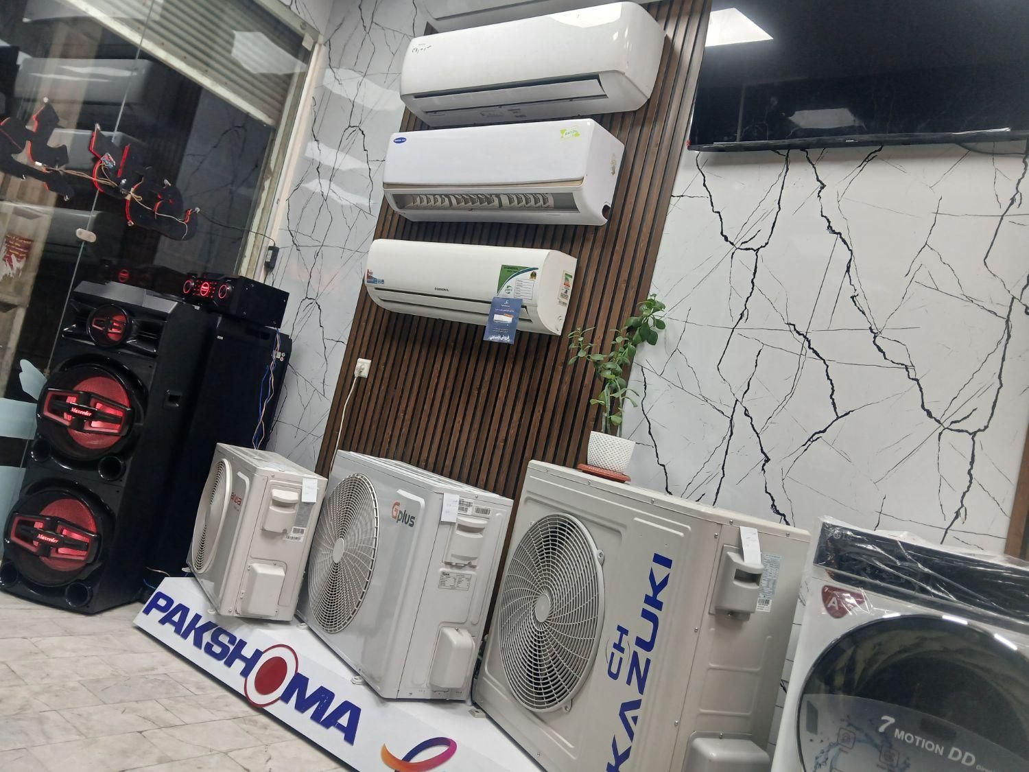 کولر گازی ایوولی کولرگازی|کولر گازی و فن‌کوئل|قم, نیروگاه|دیوار