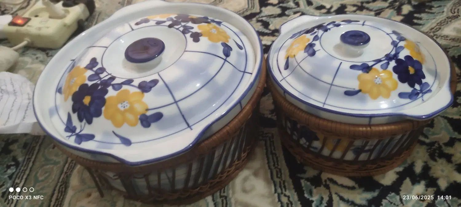 سرویس گل پنبه ای|ظروف سرو و پذیرایی|مشهد, عامل|دیوار