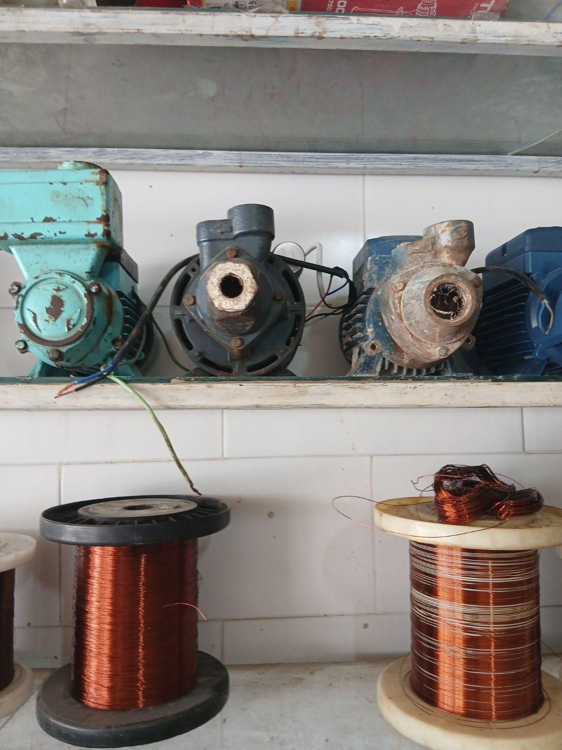 تعمیرات پمپ اب سیم پیچی الکتروموتور عالیشهر چغادک|خدمات پیشه و مهارت|بوشهر, |دیوار