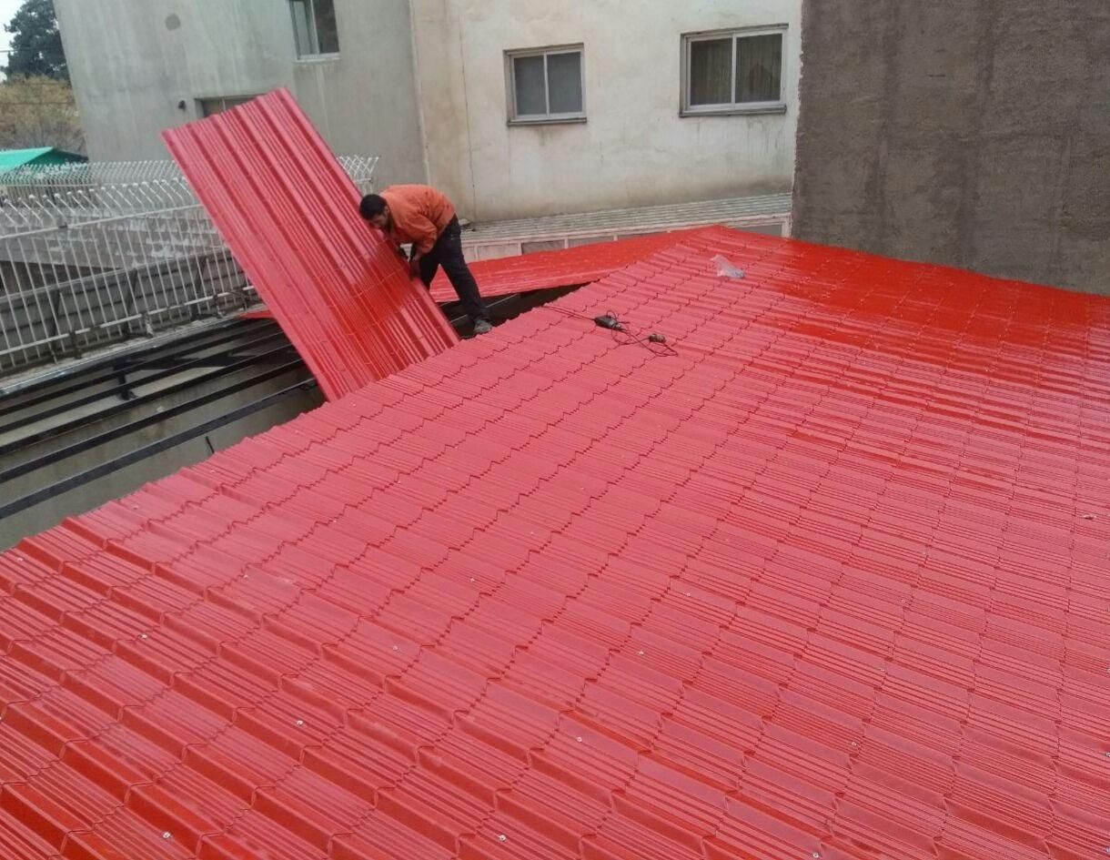 سقف‌شیبدارشیروانی سبک الاچیق سایبان اسکلت سوله‌‌|خدمات پیشه و مهارت|مشهد, پنجتن|دیوار