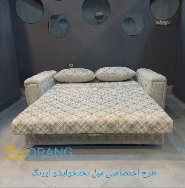 مبل تختخوابشو تخت خوابشو تخت خوابشو اورنگ طرح چستر|مبلمان خانگی و میز عسلی|مشهد, الهیه|دیوار