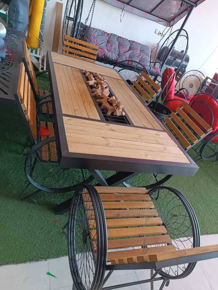 صندلی باغی|مبلمان خانگی و میز عسلی|چهارباغ, |دیوار