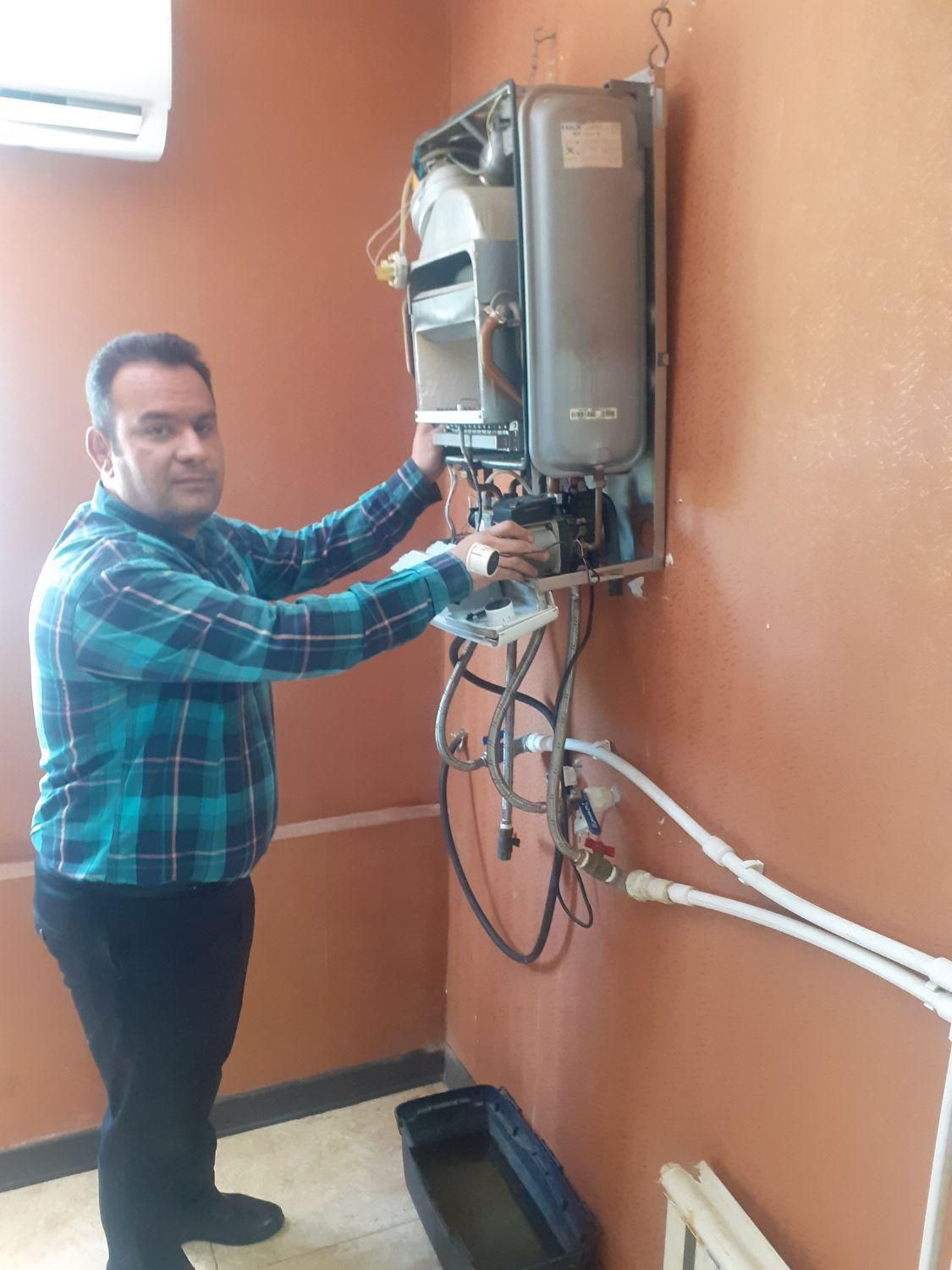 تعمیرات تخصصی پکیج دیواری موتورخانه.مشعل.کولرآبی|آبگرمکن، پکیج، شوفاژ|ری, دولت‌آباد|دیوار