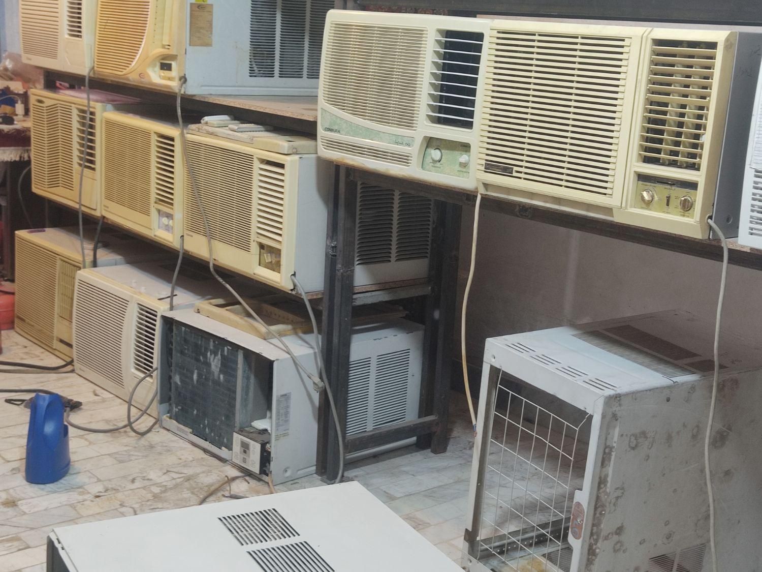 اجنرال موتور روتاری پشت پنجره ای کولر همه مدل|کولر گازی و فن‌کوئل|قم, امامزاده ابراهیم|دیوار