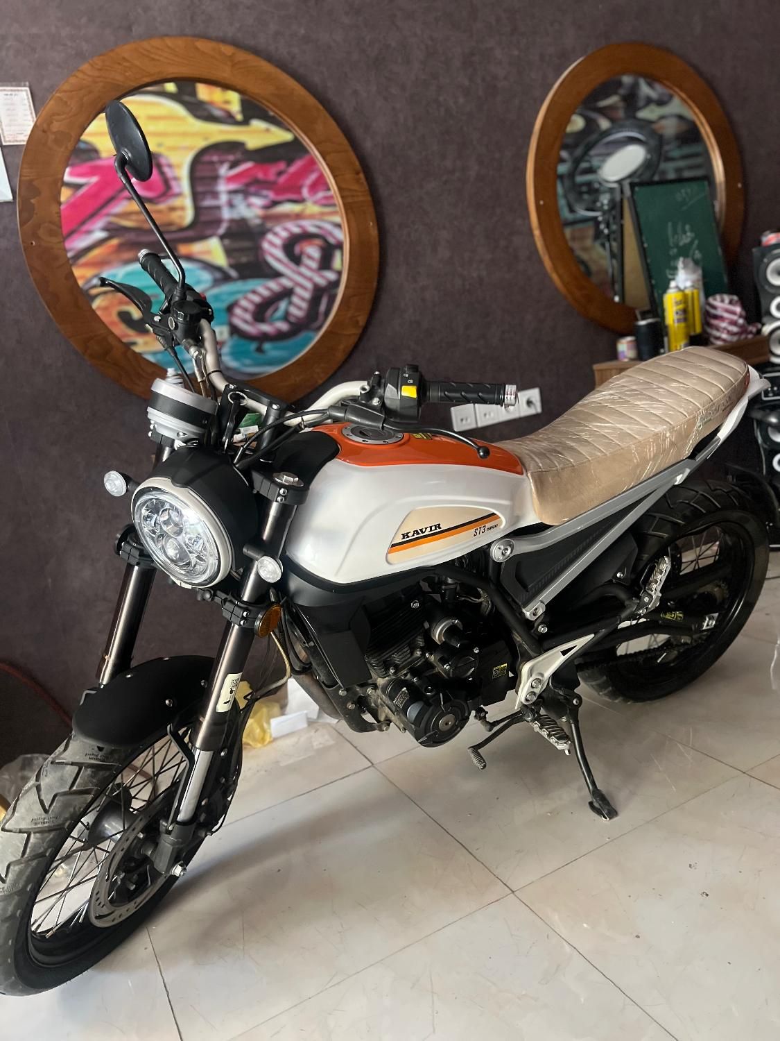 کویر St3 1402 بدون خط معاوضه با طرح کلیک|موتورسیکلت|تهران, چیتگر جنوبی|دیوار