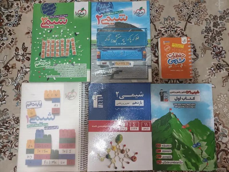 کتاب های تست کنکور و امتحانات نهایی سال ۱۴۰۴|کتاب و مجله آموزشی|کاشان, شهرک خاتم الانبیا (مسکن ملی کاشان)|دیوار