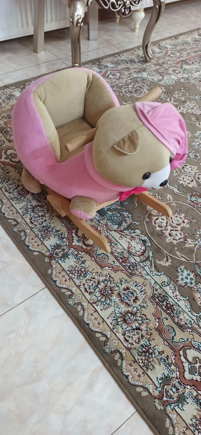 خرس راکر کودک|اسباببازی|قزوین, |دیوار