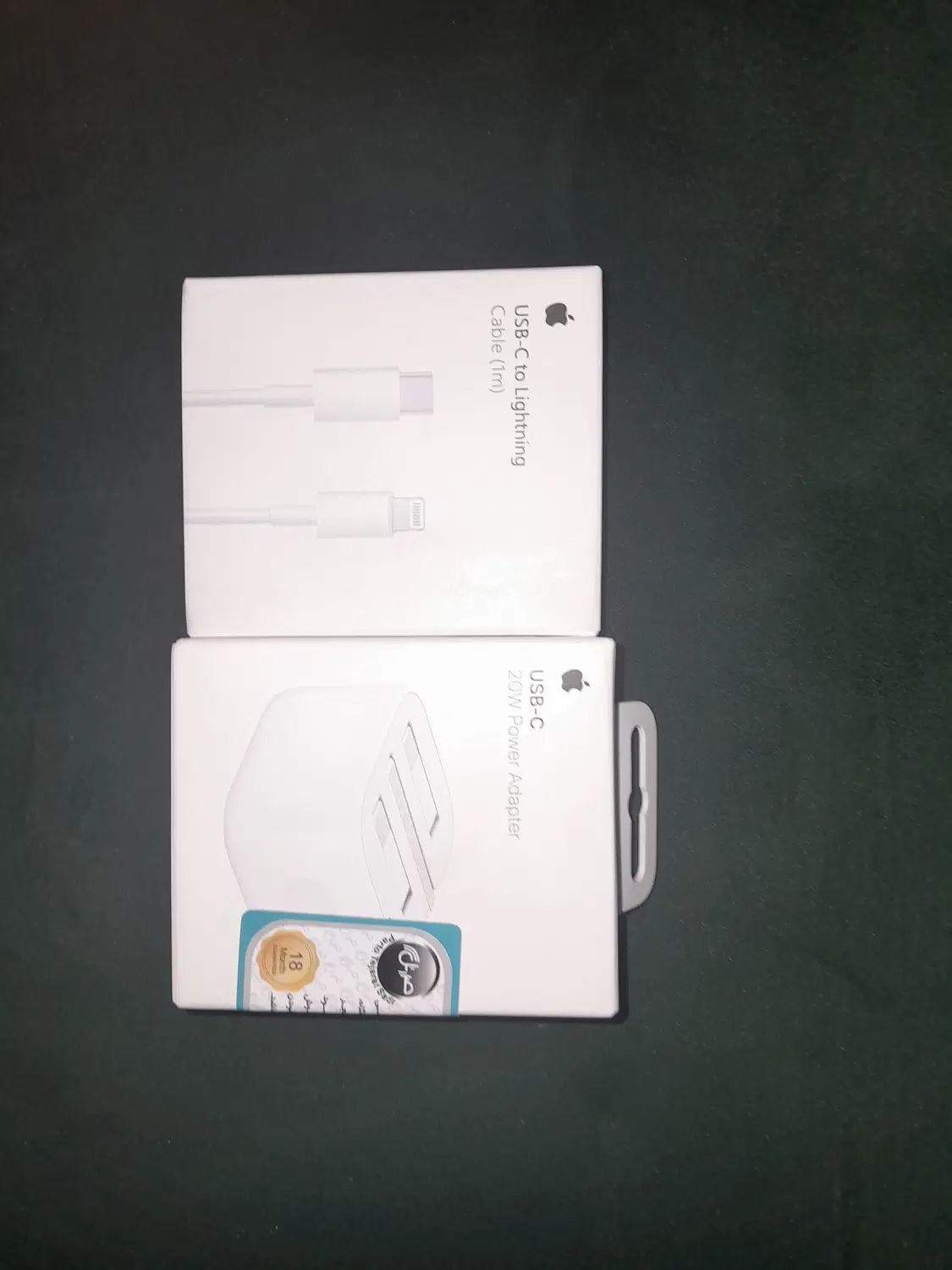 شارژر آیفون اصلی 20W + کابل 1 متری نو با گارانتی|لوازم جانبی موبایل و تبلت|تهران, هاشمی|دیوار