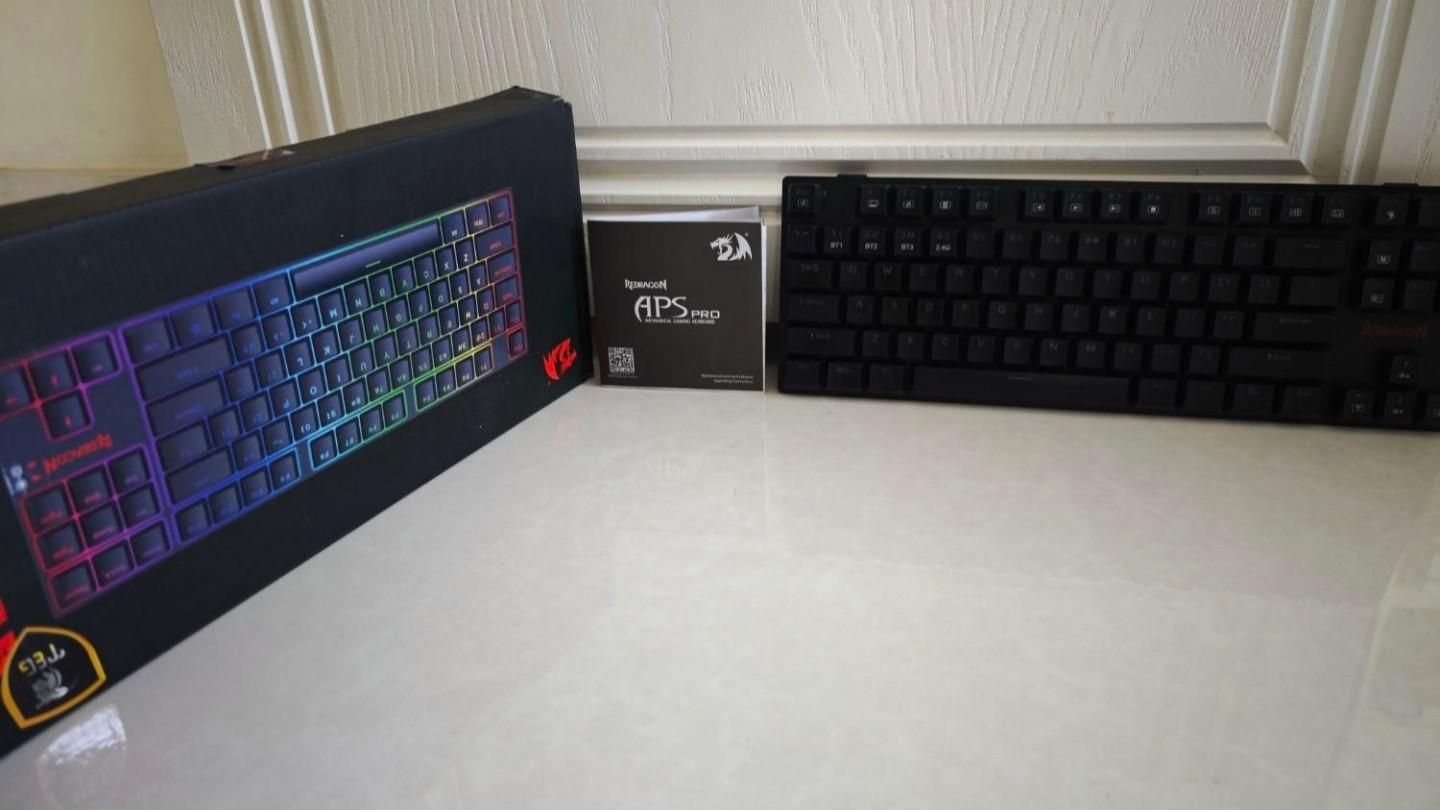 کیبورد گیمینگ ردراگون Redragon K607P-KBS|قطعات و لوازم جانبی رایانه|مشهد, فلسطین|دیوار
