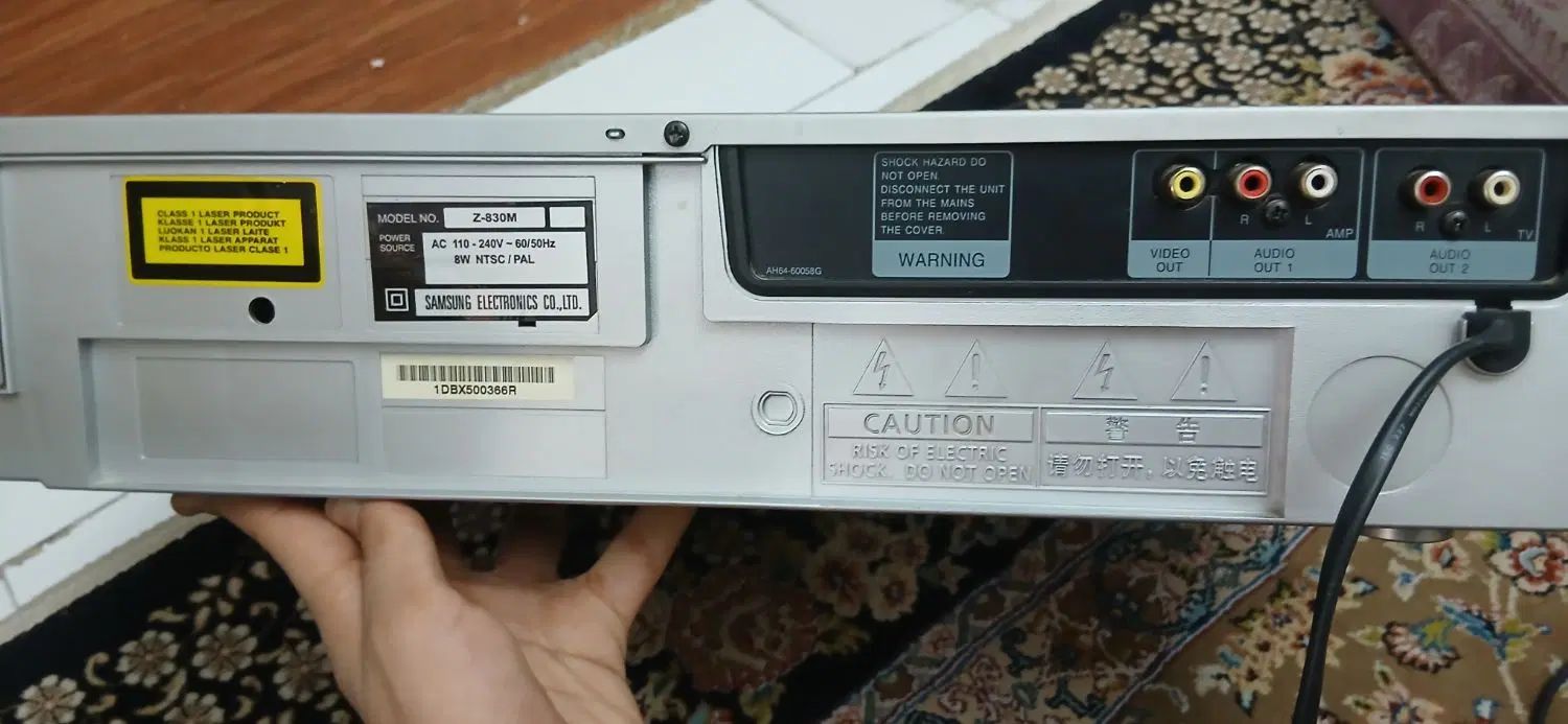 دستگاه سی دی سه دیسک سامسونگ|پخش‌کننده DVD و ویدیو|کرج, ساماندهی|دیوار