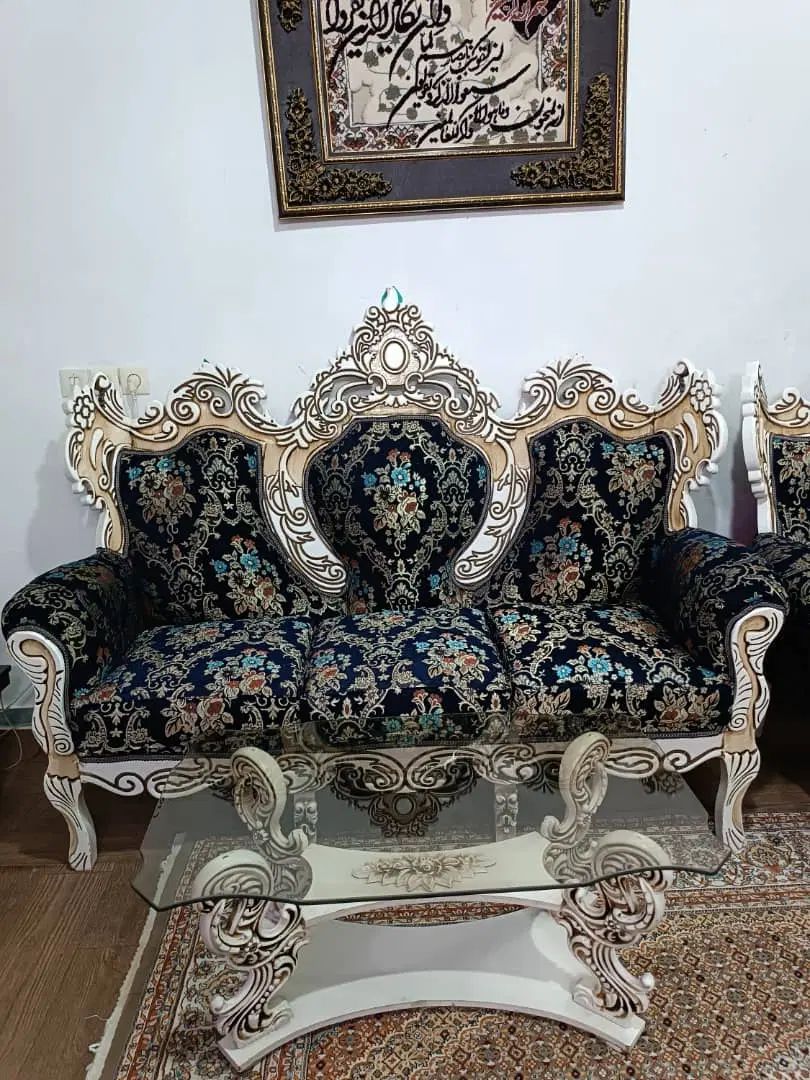 ست مبل سلطنتی ۷ نفره و ناهارخوری ۴ نفره در حدنو|مبلمان خانگی و میز عسلی|ورامین, ورامین|دیوار