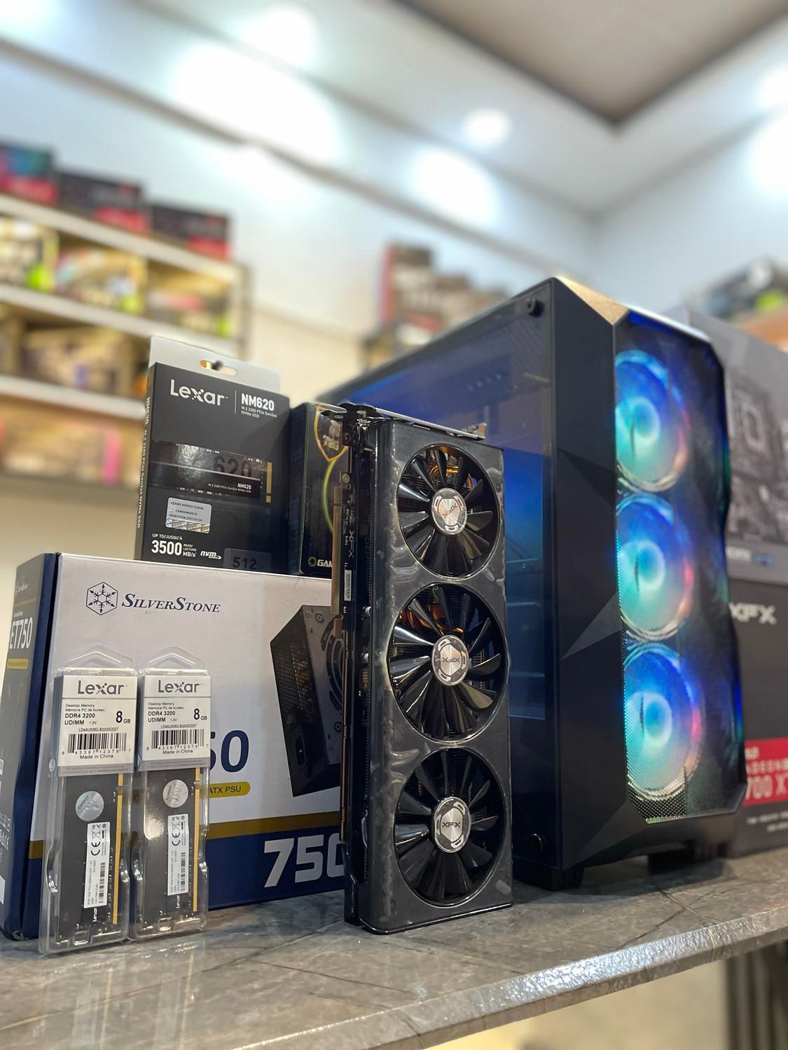 کیس گیمینگ I312100 با گرافیک RX5700XT 3FAN|رایانه رومیزی|مشهد, راهنمایی|دیوار
