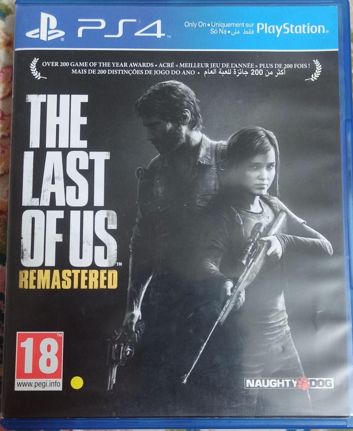 سی دی the last of us  برای ps4|کنسول، بازی ویدئویی و آنلاین|قائم‌شهر, |دیوار
