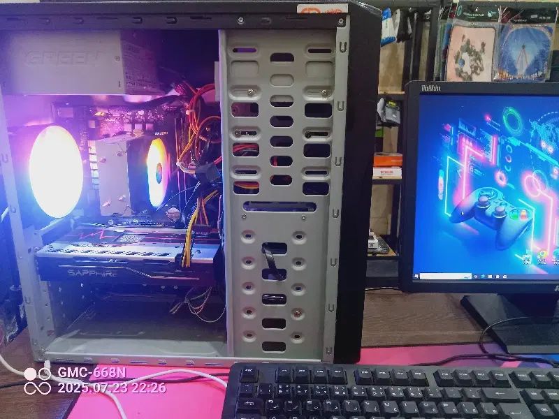 pc سیستم یا کامپیوتر گیمینگ اداری مانیتور|رایانه رومیزی|گنبد کاووس, |دیوار