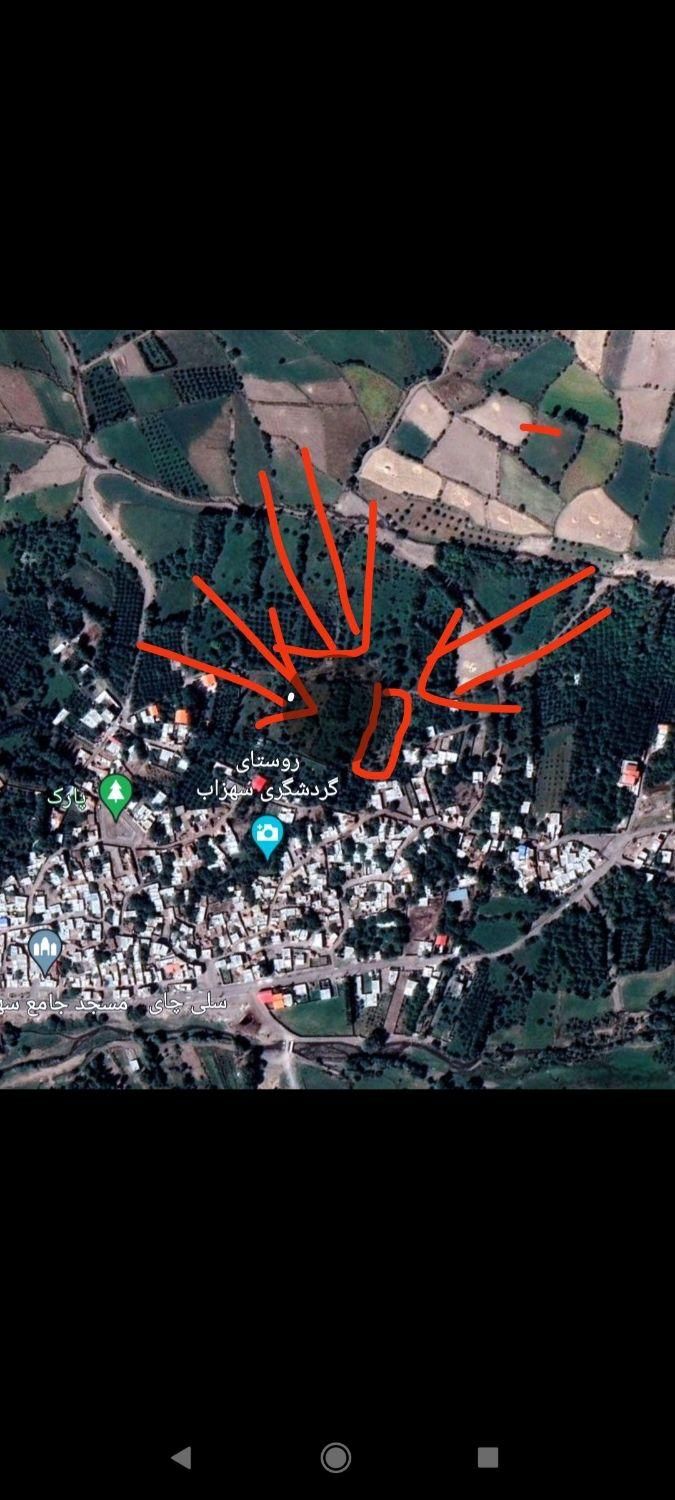 سراب ملک مسکونی روستای گردشگری سهزاب|فروش زمین و ملک کلنگی|سراب, |دیوار