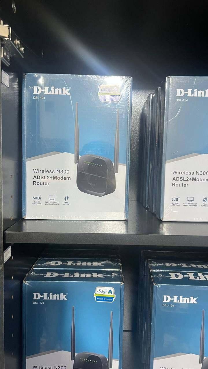 مودم Dlink-DSL124|مودم و تجهیزات شبکه|تهران, ستارخان|دیوار