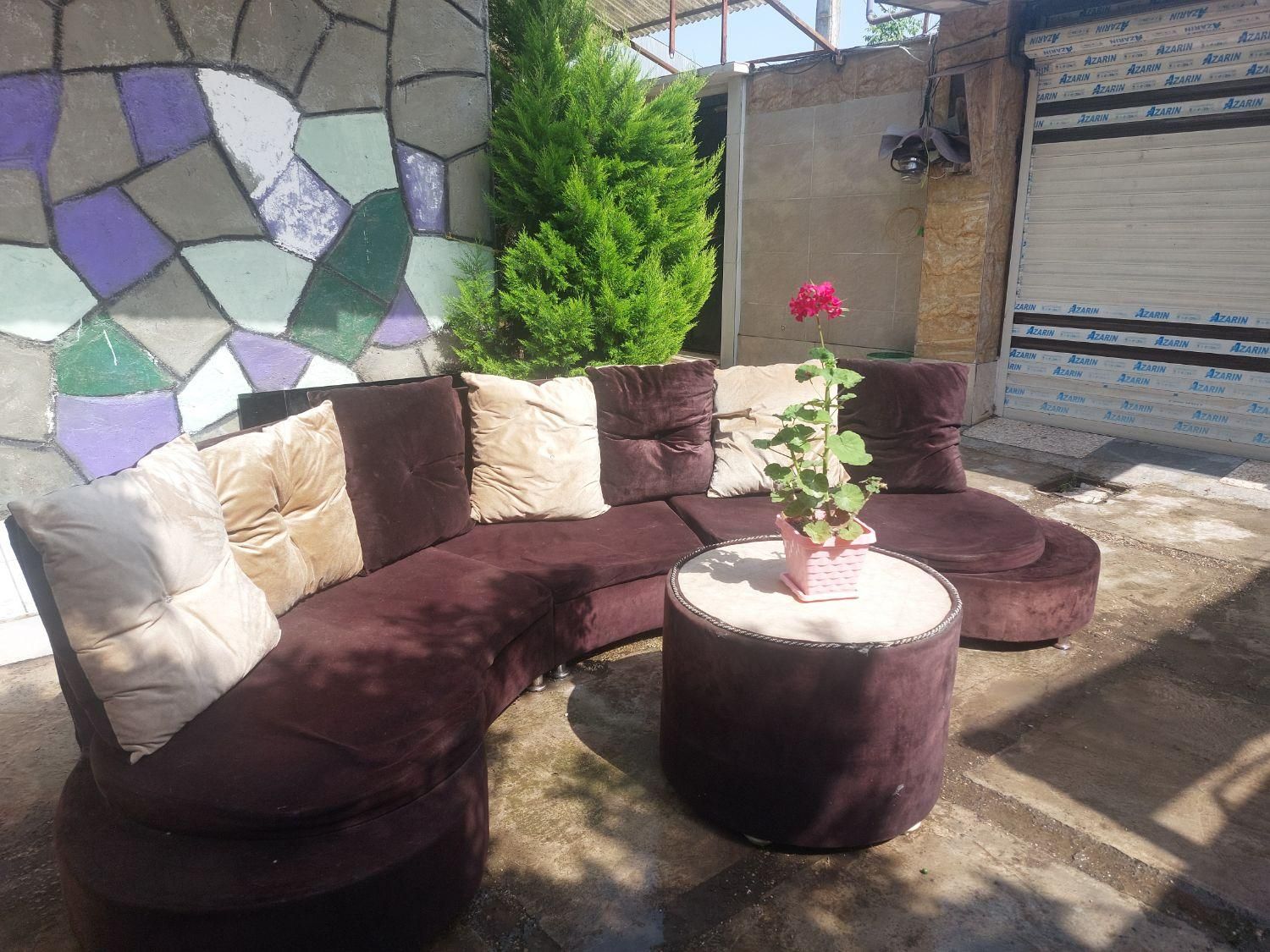 مبل راحتی ۷ نفره|مبلمان خانگی و میز عسلی|رشت, جانبازان|دیوار