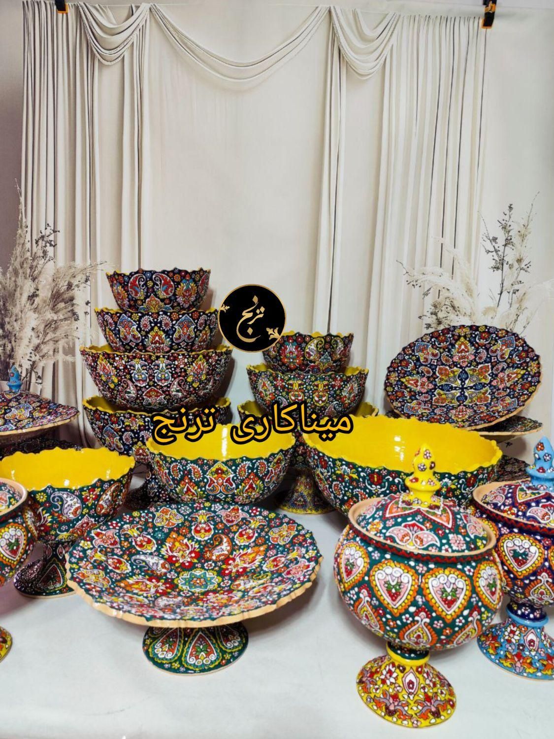 کارگاه تخصصی میناکاری ترنج با ۸ سال تجربه|صنایع دستی و سایر لوازم تزئینی|کرمانشاه, |دیوار