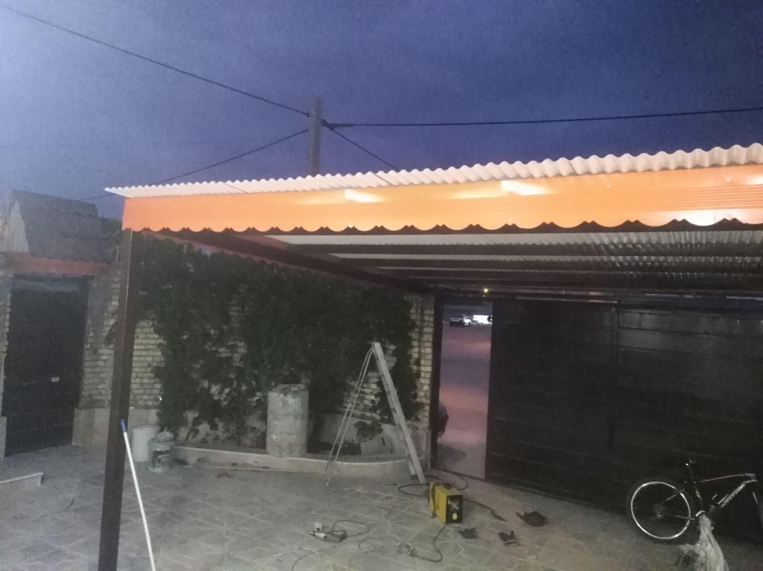 جوشکاری سیار، سقف شیروانی، سایه بان|خدمات پیشه و مهارت|مبارکه, |دیوار