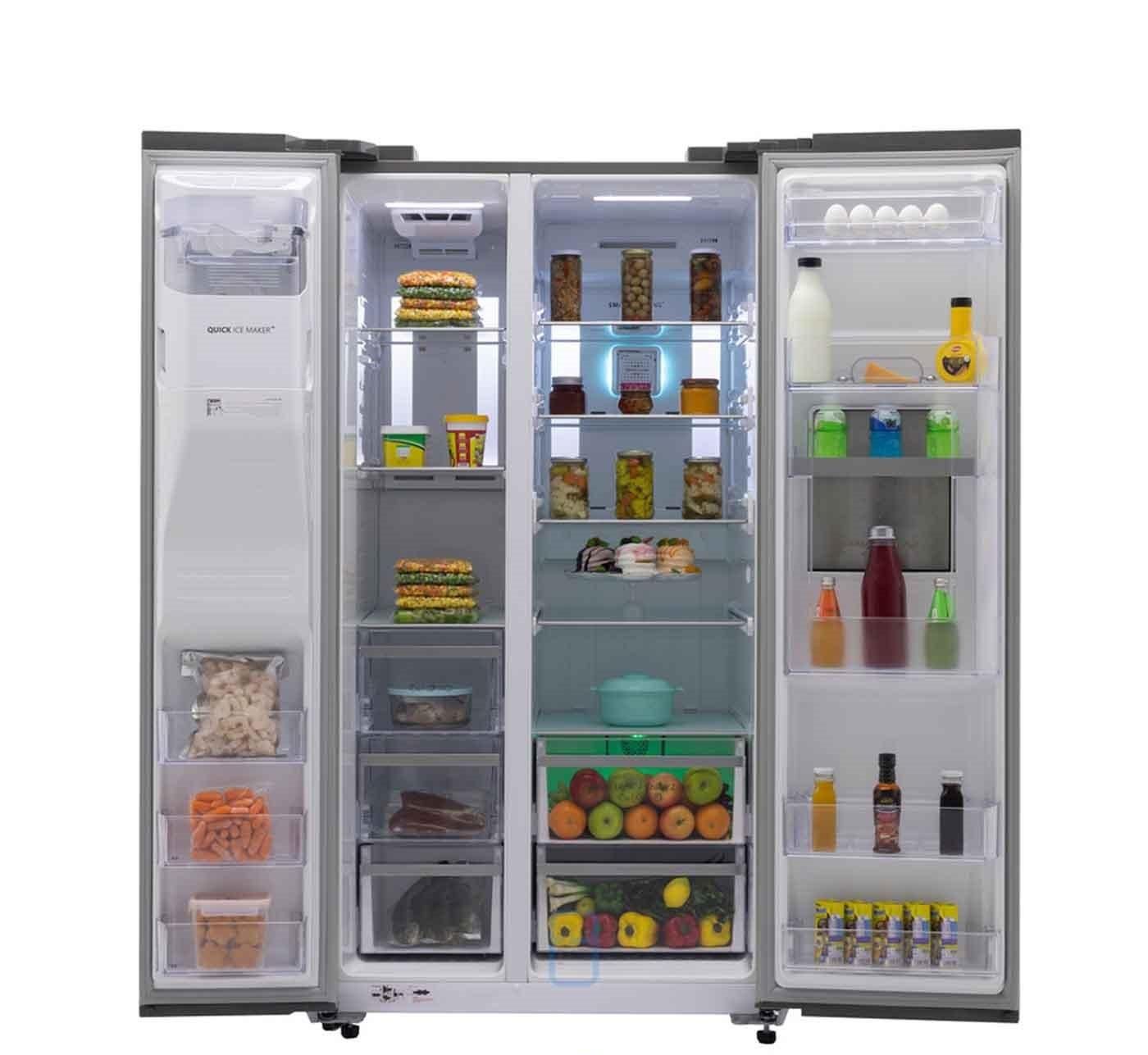 ساید بای ساید 27 فوت اسنوا سری هایپر کد S2DI-s110w|یخچال و فریزر|مشهد, خین عرب|دیوار