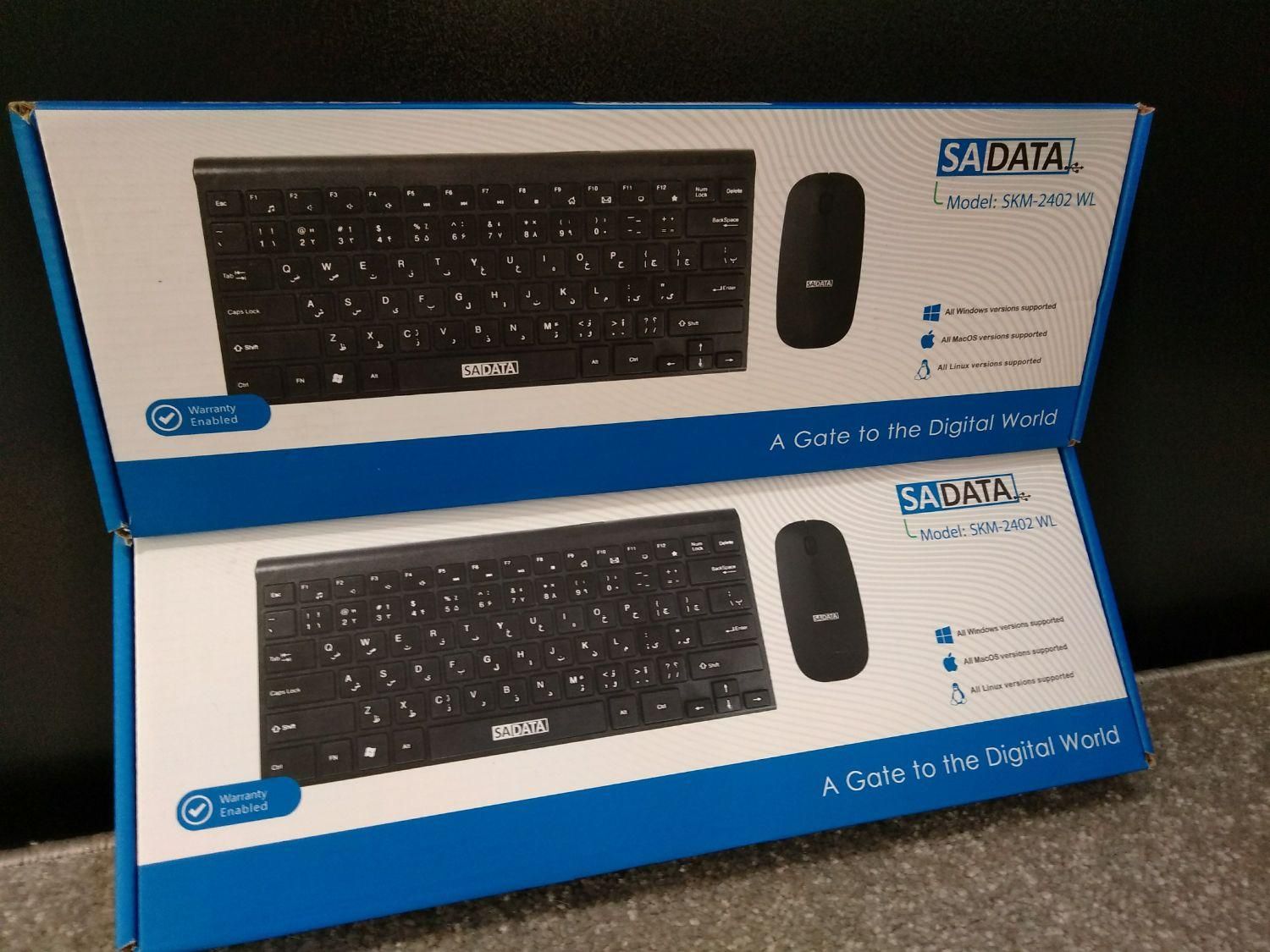 موس و کیبورد بیسیم XP موس کیبورد بی سیم SADATA|قطعات و لوازم جانبی رایانه|مشهد, نیروی هوایی|دیوار