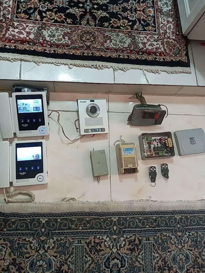 صوتی و تصویری رنگی حافظه دار لمسی|صوتی و تصویری|قرچک, |دیوار