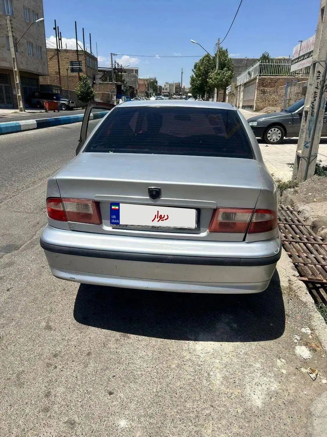 سمند ۸۶ نقره ای دوگانه سوز کارخانه|خودرو سواری و وانت|کرج, باغستان|دیوار