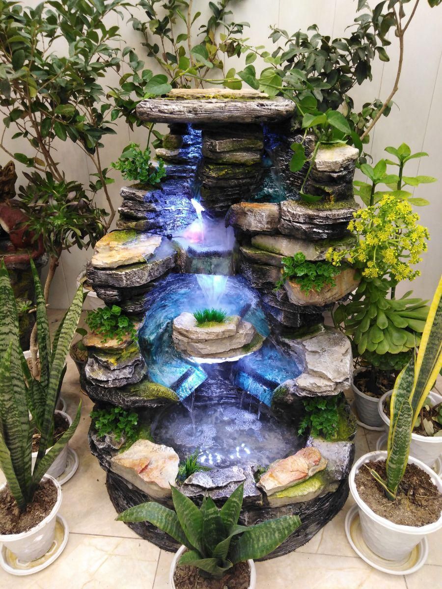 آبنما کنج بزرگ ارتفاع 105 سانت بیش از 60 مدل|صنایع دستی و سایر لوازم تزئینی|اراک, |دیوار