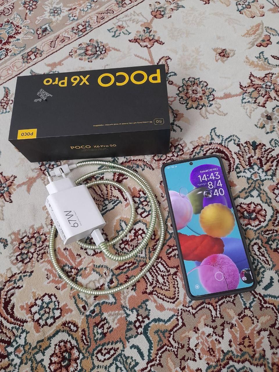 poco x6pro درحد نو|موبایل|تهران, هفده شهریور|دیوار