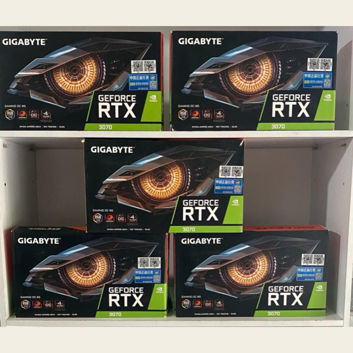 کارت گرافیک GIGABYTE RTX 3070 8G|قطعات و لوازم جانبی رایانه|اصفهان, عسگریه|دیوار