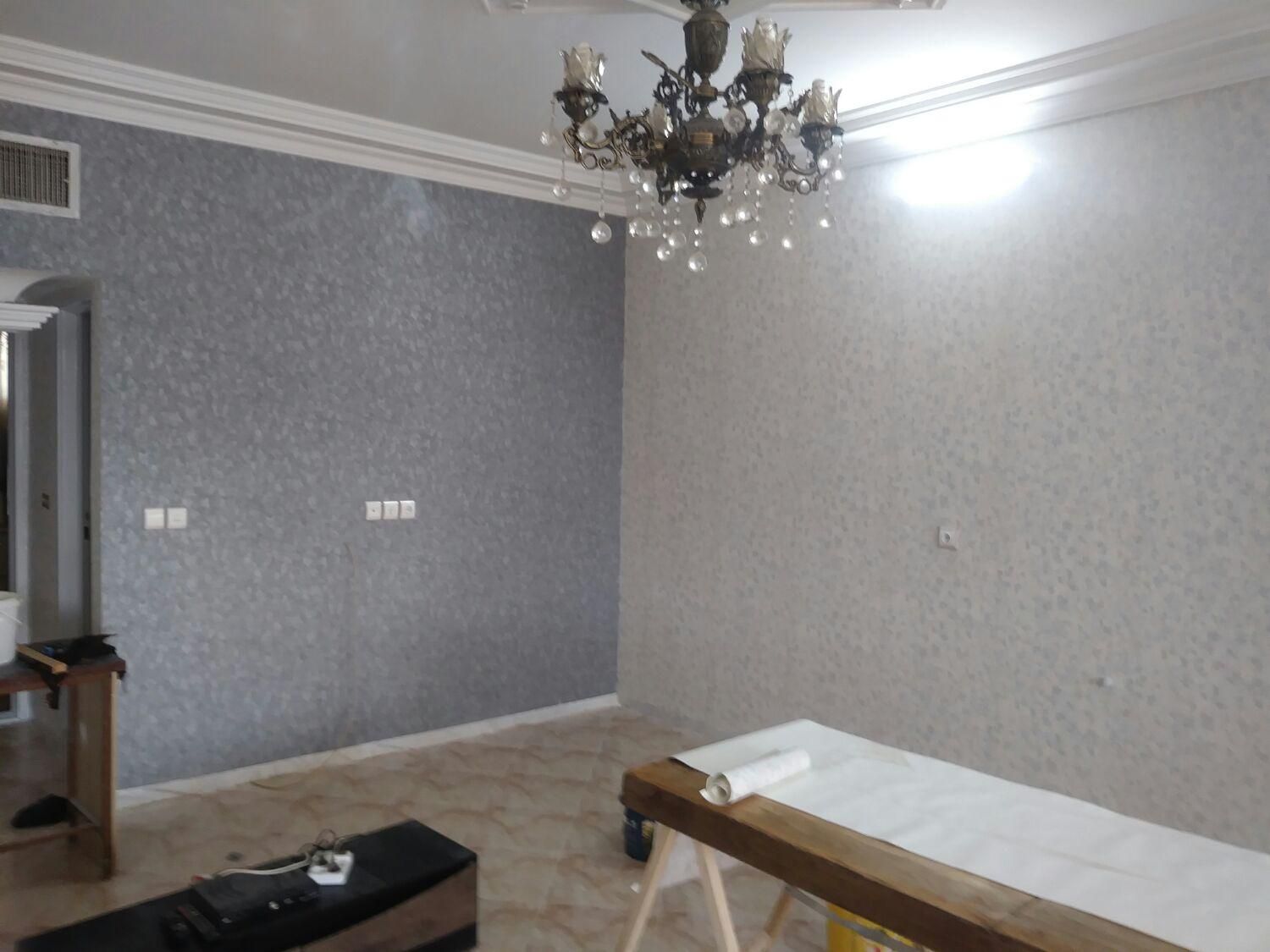 نصب کاغذ دیواری وپوستر|خدمات پیشه و مهارت|نیشابور, شهرک فیروزه|دیوار