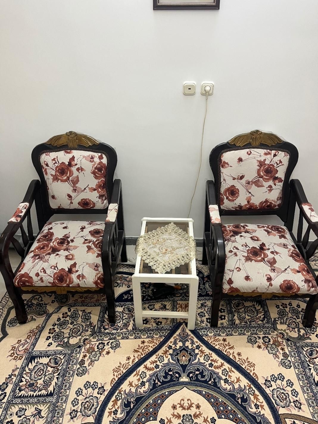 مبل چوبی دسته دار|مبلمان خانگی و میز عسلی|بابل, |دیوار