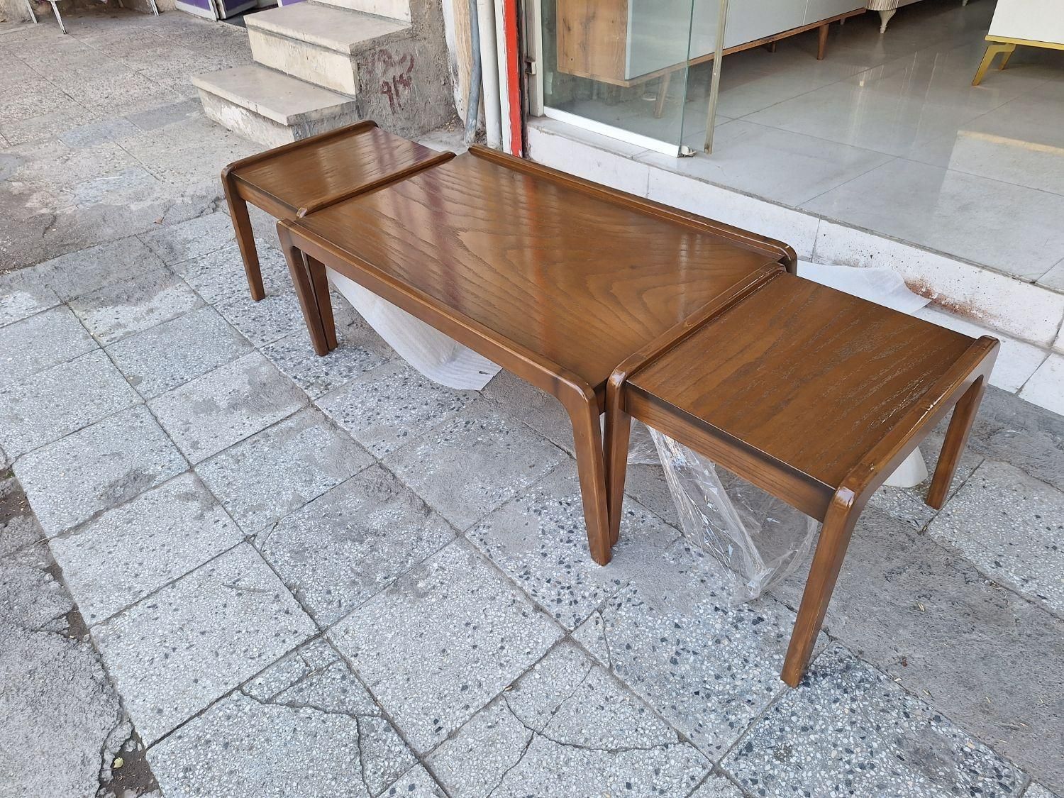 جلومبلی تمام چوب.جلو مبلی عسلی|مبلمان خانگی و میز عسلی|خرمآباد, |دیوار