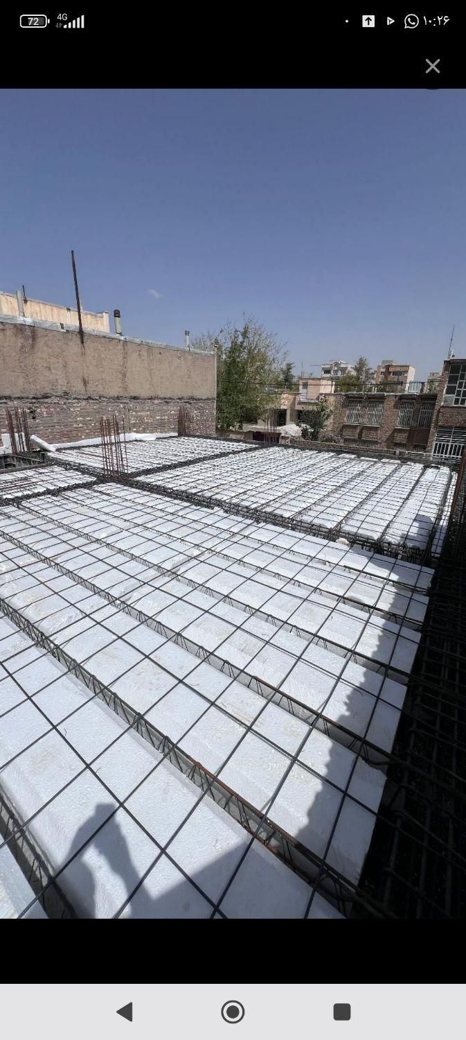 اجرای فونداسیون اسکلت فلزی استخر آرماتوربندی سقف|خدمات پیشه و مهارت|نهاوند, |دیوار