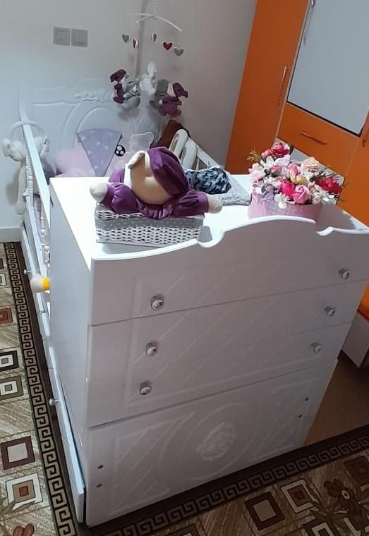 تخت و کمد کودک|تخت و سرویس خواب|ماسال, |دیوار