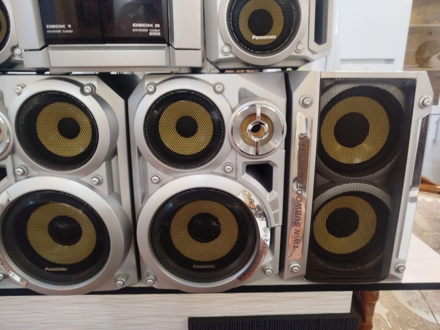 ضبط پاناسونیک کاملا سالم بسیار تمیز 7000w|سیستم صوتی خانگی|تهران, امام حسین(ع)|دیوار