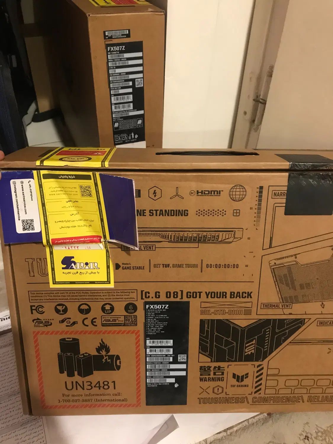 لپ تاپ ایسوس FX507ZC - 16GB RAM - 512GB SSD - i7|رایانه همراه|تهران, گیشا|دیوار