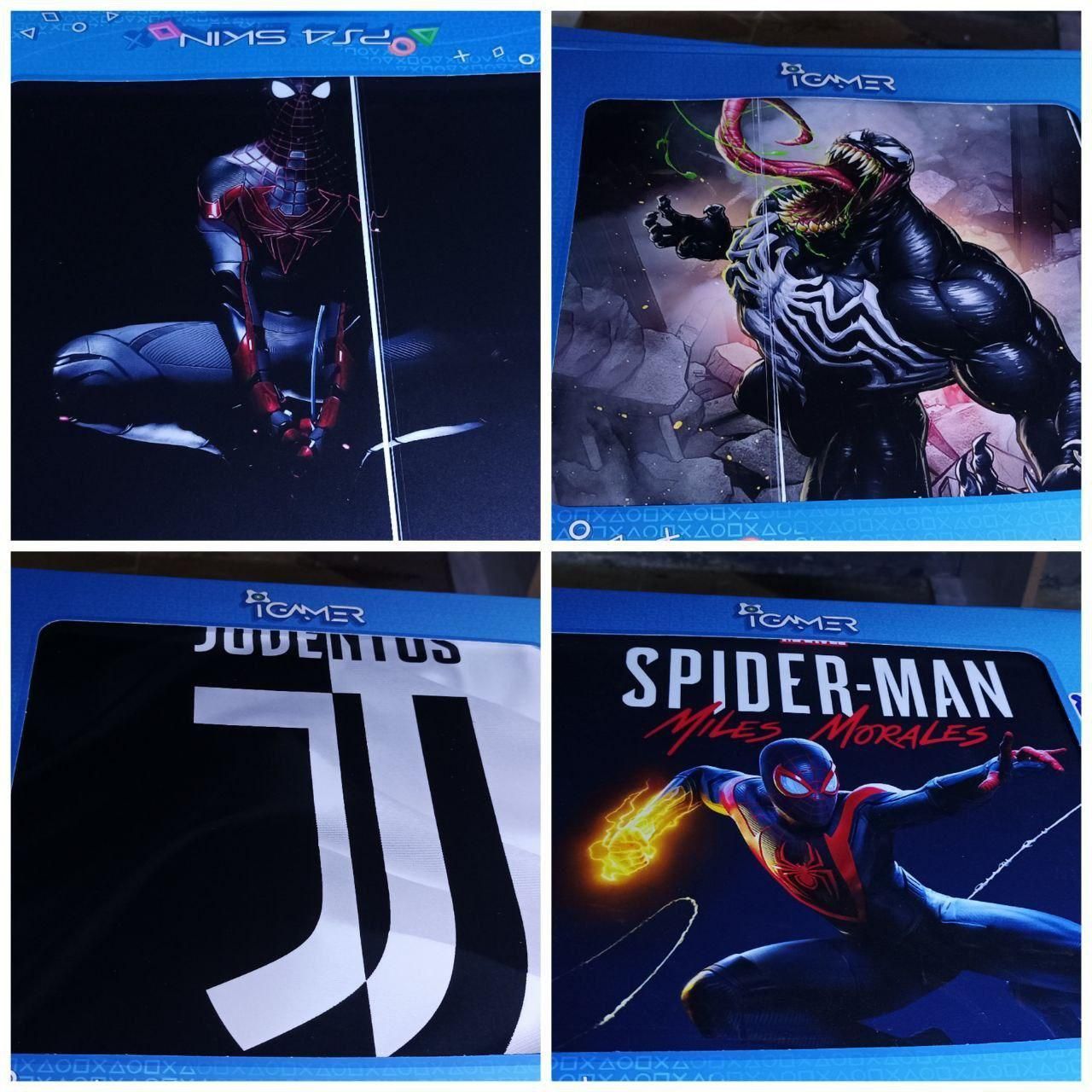 انواع اسکین و روکش ps4 و ps5|کنسول، بازی ویدئویی و آنلاین|شیراز, گل سرخ|دیوار