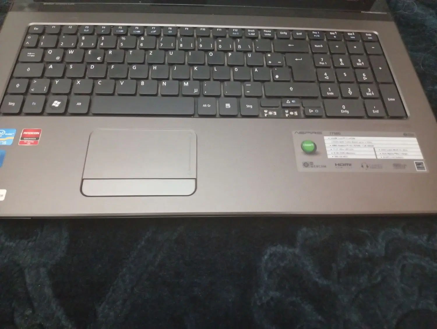 acer 7750g لپ تاپ|رایانه همراه|مشهد, الهیه|دیوار