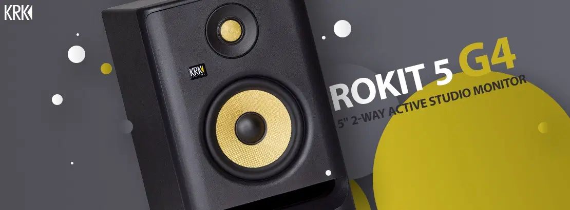 اسپیکر مانیتورینگ کی آر کی مدل ROKIT 5 G4 / KRK|سیستم صوتی خانگی|تهران, تهران‌نو|دیوار