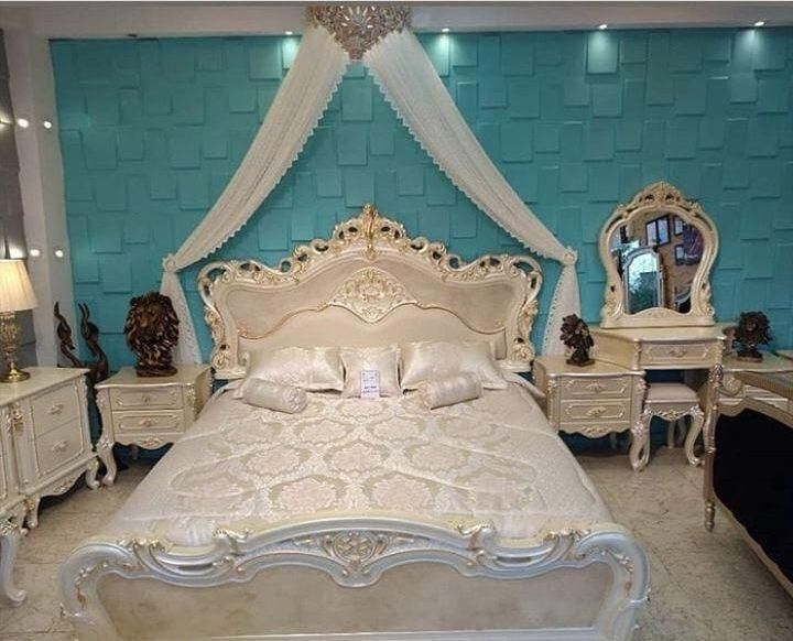 تخت خواب دونفره مدل لامینور|تخت و سرویس خواب|اردبیل, |دیوار