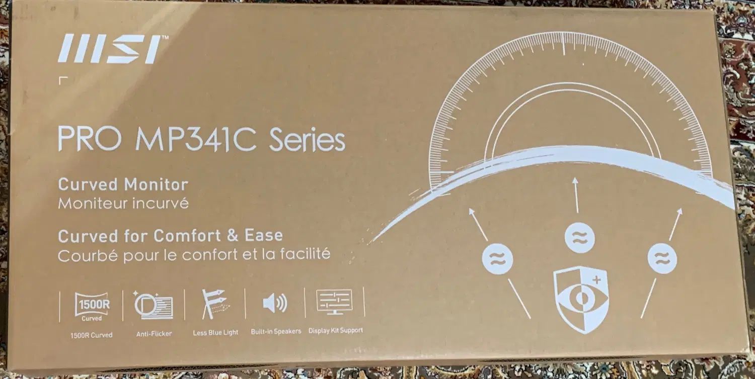 مانیتور Msi pro mp341c series|قطعات و لوازم جانبی رایانه|تهران, کن|دیوار